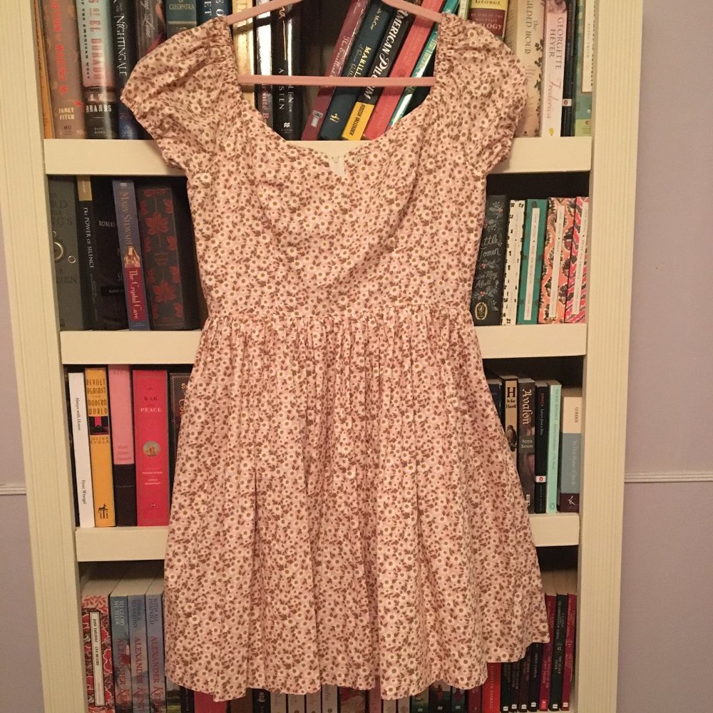 NWT Hearts and Found Margaret dress pink floral NWT